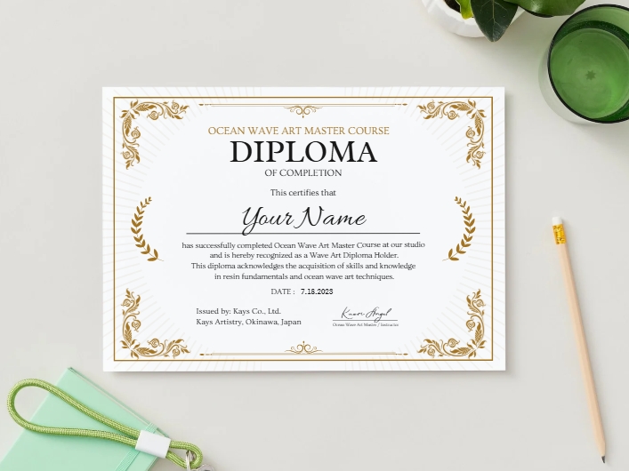 レジンアートディプロマ